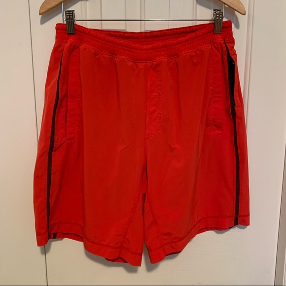 Red Xl Mens Lululemon Shorts 
